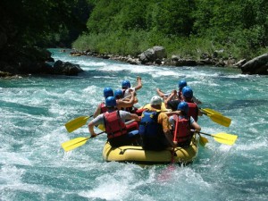 Camping and River Rafting in Ukraine