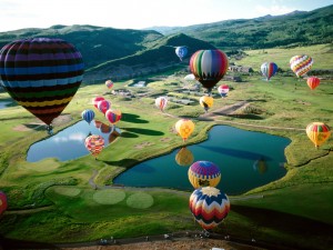 Hot balloons festivals all over the world